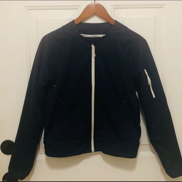J Crew with New Balance Navy Blue Full Zip Jacket - Picture 7 of 7